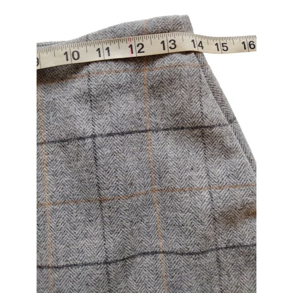 Uniqlo Skirt Womens 2 Mini Pockets Wool Blend Lined - Picture 4 of 16